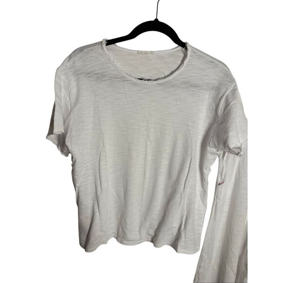 Pitusa Set Slub Knit Wide Leg Pants and Top Women’s Size Medium - Picture 2 of 8